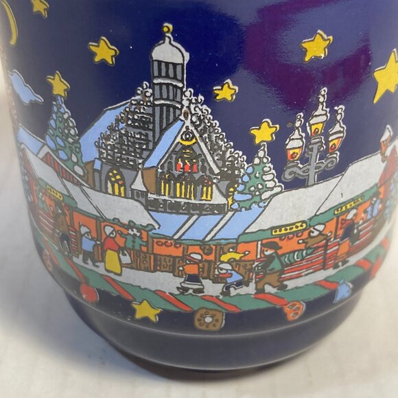 Vintage German Christmas Market Coffee Cup Nurnberger Christkindlesmarkt 1999 - Picture 9 of 16